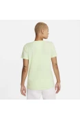 CAMISETA NIKE SPORTSWEAR ESSENTIAL ICON FUTURA FEMININA - Verde