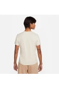 CAMISETA NIKE SPORTSWEAR ESSENTIALS FEMININA - Bege/branco