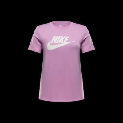 CAMISETA NIKE SPORTSWEAR ESSENTIALS FEMININA - Lilas/branco