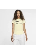 CAMISETA NIKE SPORTSWEAR FEMININA - Amarelo/preto CAMISETA NIKE SPORTSWEAR FEMININA - Amarelo/preto