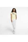 CAMISETA NIKE SPORTSWEAR FEMININA - Amarelo/preto CAMISETA NIKE SPORTSWEAR FEMININA - Amarelo/preto