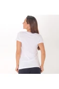 CAMISETA NIKE SPORTSWEAR FEMININA - Branco/preto CAMISETA NIKE SPORTSWEAR FEMININA - Branco/preto