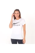 CAMISETA NIKE SPORTSWEAR FEMININA - Branco/preto CAMISETA NIKE SPORTSWEAR FEMININA - Branco/preto