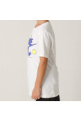 CAMISETA NIKE SPORTSWEAR FUTURA DUDE INFANTIL - Branco/azul