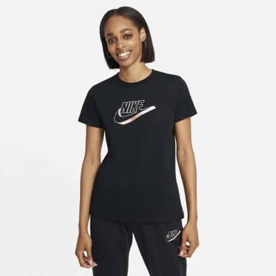 CAMISETA NIKE SPORTSWEAR FUTURA FEMININA - Preto CAMISETA NIKE SPORTSWEAR FUTURA FEMININA - Preto