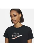 CAMISETA NIKE SPORTSWEAR FUTURA FEMININA - Preto CAMISETA NIKE SPORTSWEAR FUTURA FEMININA - Preto
