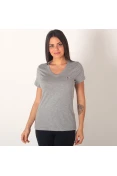 CAMISETA NIKE SPORTSWEAR GRAPHIC FEMININA - Cinza CAMISETA NIKE SPORTSWEAR GRAPHIC FEMININA - Cinza