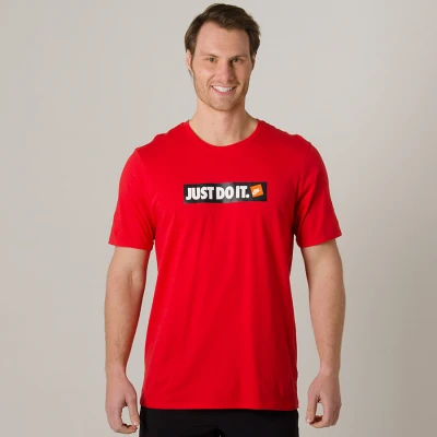 CAMISETA NIKE SPORTSWEAR HBR 1 MASCULINA - Vermelho CAMISETA NIKE SPORTSWEAR HBR 1 MASCULINA - Vermelho