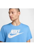 CAMISETA NIKE SPORTSWEAR ICON FUTURA MASCULINA - Azul celeste