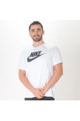 CAMISETA NIKE SPORTSWEAR ICON FUTURA MASCULINA - Branco/preto