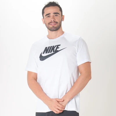 CAMISETA NIKE SPORTSWEAR ICON FUTURA MASCULINA - Branco/preto