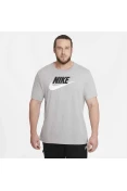 CAMISETA NIKE SPORTSWEAR ICON FUTURA MASCULINA - Cinza/preto