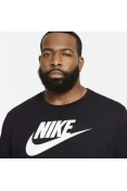 CAMISETA NIKE SPORTSWEAR ICON FUTURA MASCULINA - Preto/branco