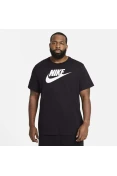 CAMISETA NIKE SPORTSWEAR ICON FUTURA MASCULINA - Preto/branco
