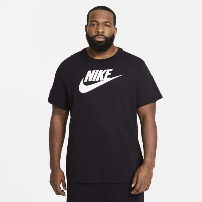 CAMISETA NIKE SPORTSWEAR ICON FUTURA MASCULINA - Preto/branco