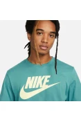 CAMISETA NIKE SPORTSWEAR ICON FUTURA MASCULINA - Verde/amarelo