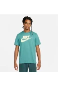 CAMISETA NIKE SPORTSWEAR ICON FUTURA MASCULINA - Verde/amarelo
