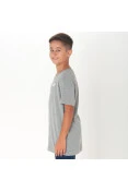 CAMISETA NIKE SPORTSWEAR INFANTIL - Cinza