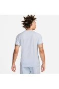 CAMISETA NIKE SPORTSWEAR JUST DO IT MASCULINA - Azul celeste/branco