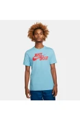 CAMISETA NIKE SPORTSWEAR JUST DO IT MASCULINA - Azul/vermelho