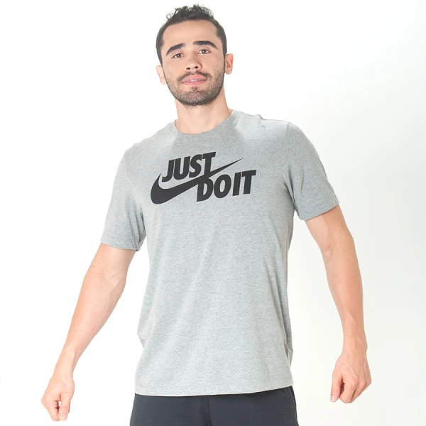 CAMISETA NIKE SPORTSWEAR JUST DO IT MASCULINA - Grafite