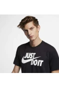CAMISETA NIKE SPORTSWEAR JUST DO IT MASCULINA - Preto/branco