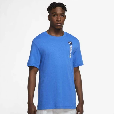 CAMISETA NIKE SPORTSWEAR MASCULINA - Azul CAMISETA NIKE SPORTSWEAR MASCULINA - Azul
