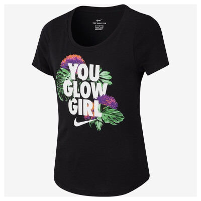 CAMISETA NIKE SPORTSWEAR SCOOP INFANTIL - Preto