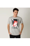 CAMISETA NIKE SPORTSWEAR SHOEBOX MASCULINA - Cinza CAMISETA NIKE SPORTSWEAR SHOEBOX MASCULINA - Cinza