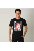 CAMISETA NIKE SPORTSWEAR SHOEBOX MASCULINA - Preto CAMISETA NIKE SPORTSWEAR SHOEBOX MASCULINA - Preto