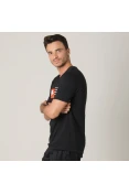 CAMISETA NIKE SPORTSWEAR VERBIAGE 1 MASCULINA - Preto CAMISETA NIKE SPORTSWEAR VERBIAGE 1 MASCULINA - Preto