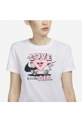 CAMISETA NIKE SPORTSWEARS FEMININA - Branco CAMISETA NIKE SPORTSWEARS FEMININA - Branco