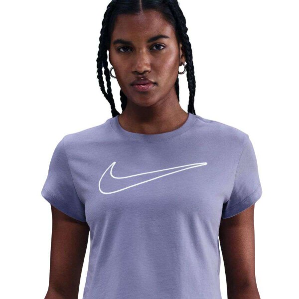 CAMISETA NIKE SPORTWEAR CLUB HBR FEMININA - Azul
