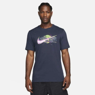 CAMISETA NIKE SWOOSH MASCULINA - Marinho