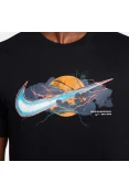 CAMISETA NIKE SWOOSH MASCULINA - Preto