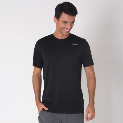 CAMISETA NIKE TEAM LEGEND CREW TRAINING MASCULINA - Preto
