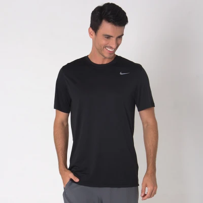 CAMISETA NIKE TEAM LEGEND CREW TRAINING MASCULINA - Preto CAMISETA NIKE TEAM LEGEND CREW TRAINING MASCULINA - Preto