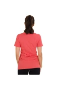 CAMISETA NIKE TEE V NECK FUTURA SWOOSH FEMININA - Salmao