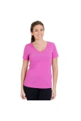 CAMISETA NIKE V NECK DFC SS TEE 2.0 FEMININA - Pink CAMISETA NIKE V NECK DFC SS TEE 2.0 FEMININA - Pink