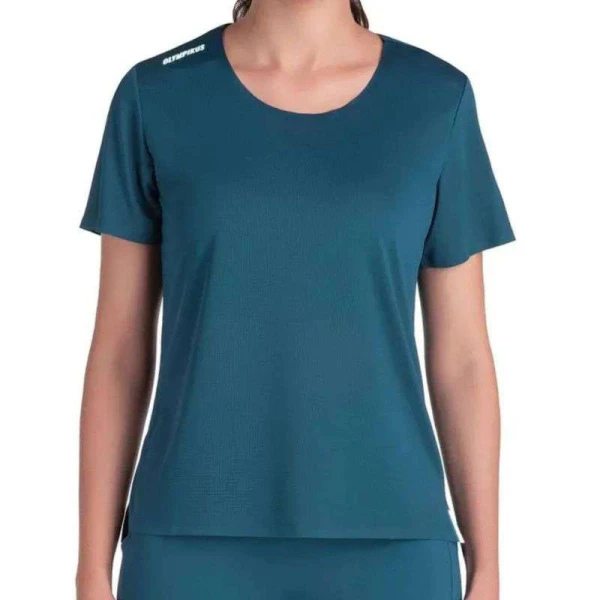 CAMISETA OLYMPIKUS CORRE FEMININA - Azul