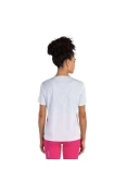CAMISETA OLYMPIKUS CORRE FEMININA - Branco/prata