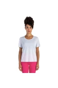 CAMISETA OLYMPIKUS CORRE FEMININA - Branco/prata