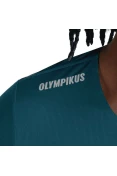 CAMISETA OLYMPIKUS CORRE MASCULINA - Azul/prata CAMISETA OLYMPIKUS CORRE MASCULINA - Azul/prata