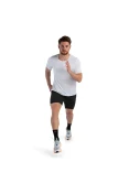 CAMISETA OLYMPIKUS CORRE MASCULINA - Branco/prata