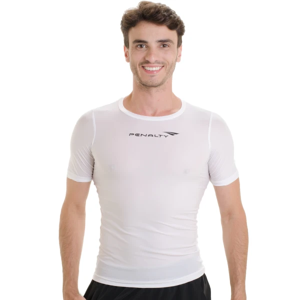CAMISETA PENALTY COMPRESSÃO MATÍS 11 MASCULINA - Branco