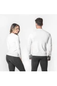CAMISETA POKER TÉRMICA SKIN BASIC III MANGA LONGA UNISSEX - Branco