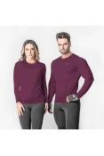 CAMISETA POKER TÉRMICA SKIN BASIC III MANGA LONGA UNISSEX - Roxo