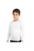 CAMISETA POKER TÉRMICA SKIN INFANTIL III MANGA LONGA - Branco CAMISETA POKER TÉRMICA SKIN INFANTIL III MANGA LONGA - Branco