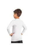 CAMISETA POKER TÉRMICA SKIN INFANTIL III MANGA LONGA - Branco CAMISETA POKER TÉRMICA SKIN INFANTIL III MANGA LONGA - Branco
