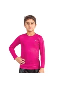 CAMISETA POKER TÉRMICA SKIN INFANTIL III MANGA LONGA - Pink